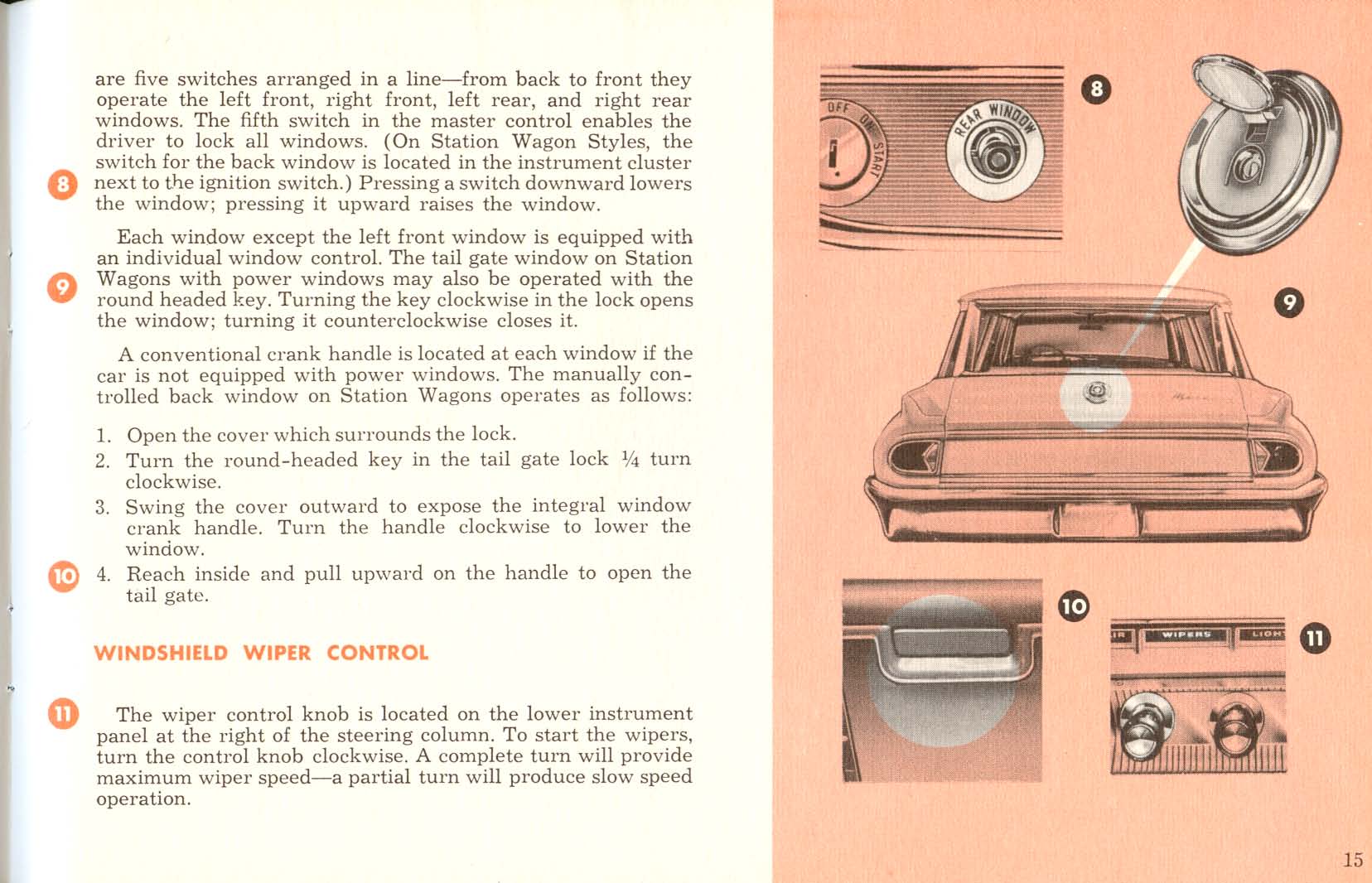 1961 Mercury Owners Manual Page 37